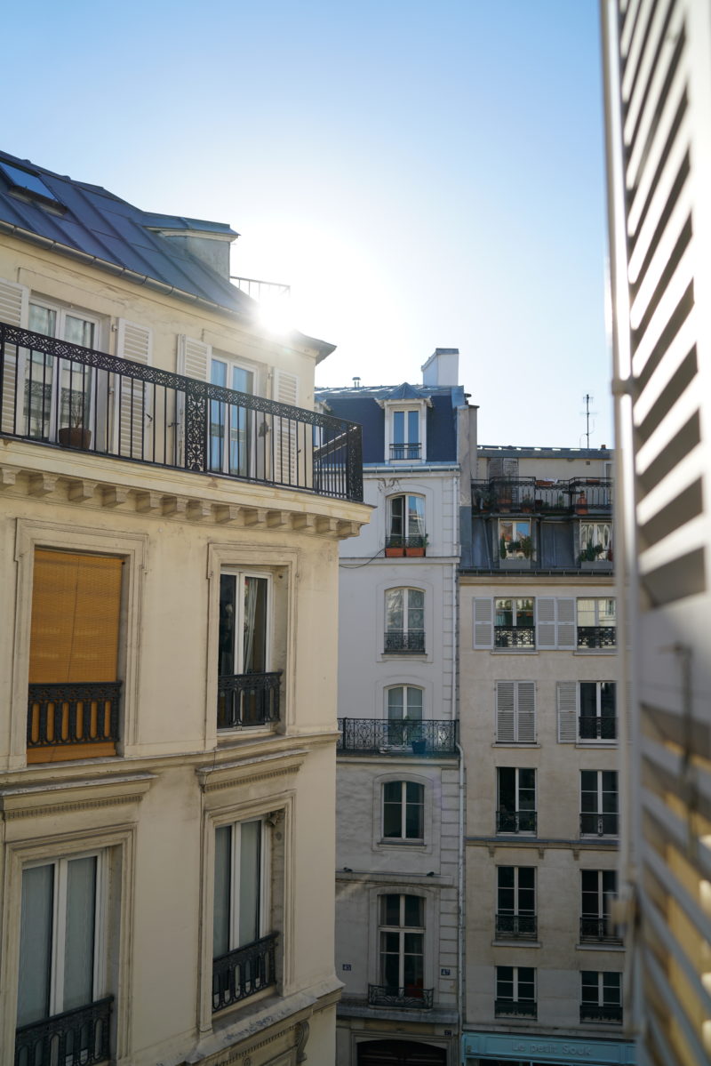 paris, roof tops, ausblick