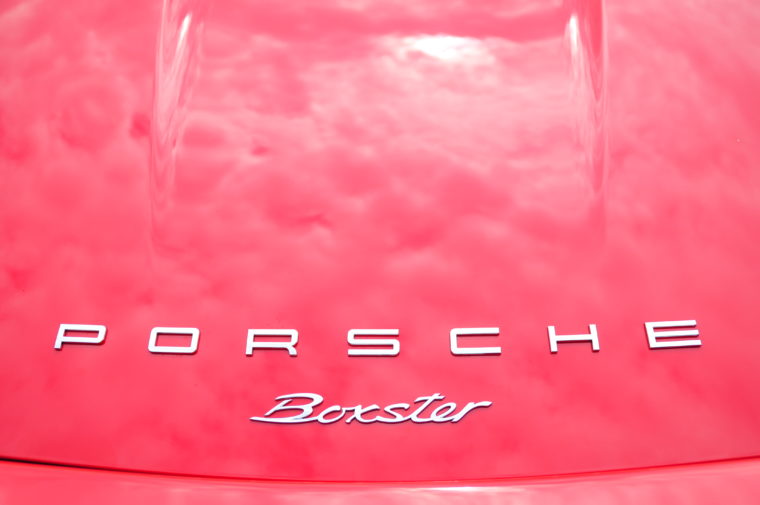 Porsche Boxter Schriftzug